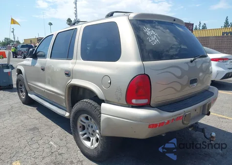 2003 Dodge Durango Slt из США, поврежденный, VIN 1D4HS48N13F502699